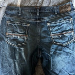 Ariat low rise boot cut jeans. 40x32 like new no issues